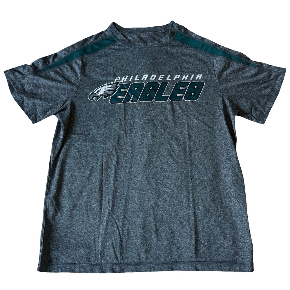 Philadelphia Eagles Gray Ahtletic T-Shirt Adult Medium
